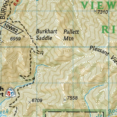 1011 PCT San Gabriel and Sand Dernardino Mtns (map 05) Preview 3