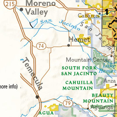 1012 PCT San Jacinto and Laguna Mtns (map 00) Preview 2