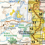 1012 PCT San Jacinto and Laguna Mtns (map 00) Preview 3