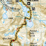 1009 PCT Sierra Nevada South (map 08) Preview 2