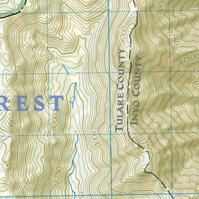 1009 PCT Sierra Nevada South (map 14) Preview 3