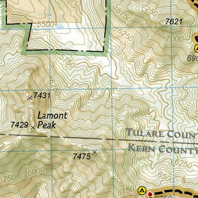 1009 PCT Sierra Nevada South (map 16) Preview 2