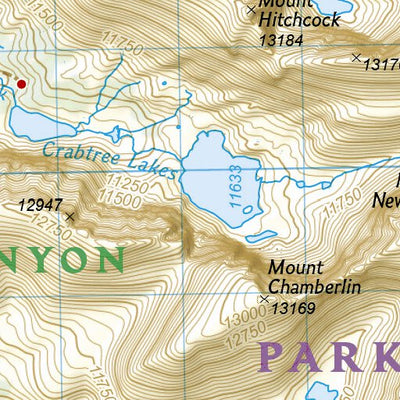 1009 PCT Sierra Nevada South (map 10) Preview 2