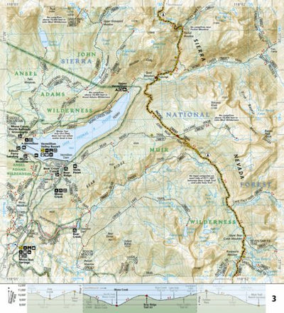 1009 PCT Sierra Nevada South (map 03) Preview 1