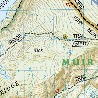 1009 PCT Sierra Nevada South (map 03) Preview 2
