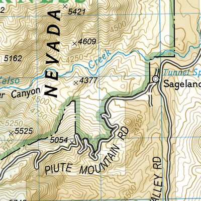 1010 PCT Scodie, Piute, and Tehachapi Mtns (map 03) Preview 3