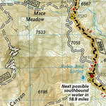 1010 PCT Scodie, Piute, and Tehachapi Mtns (map 04) Preview 2