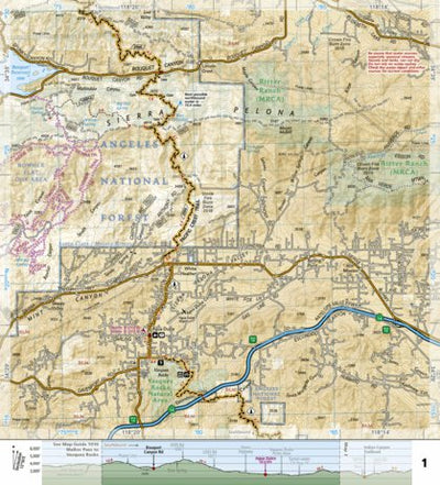 1011 PCT San Gabriel and Sand Dernardino Mtns (map 01) Preview 1
