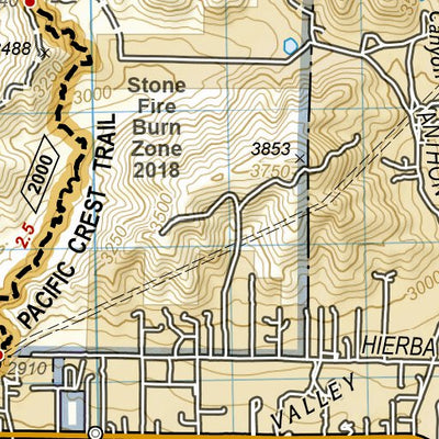 1011 PCT San Gabriel and Sand Dernardino Mtns (map 01) Preview 2