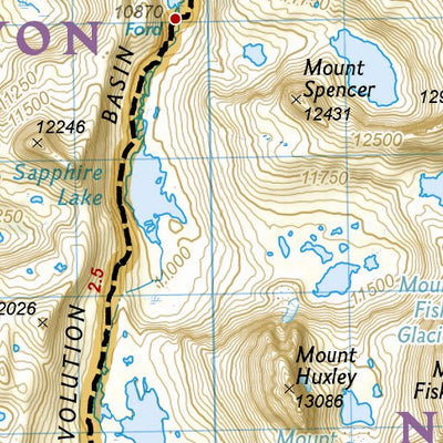 1009 PCT Sierra Nevada South (map 05) Preview 2