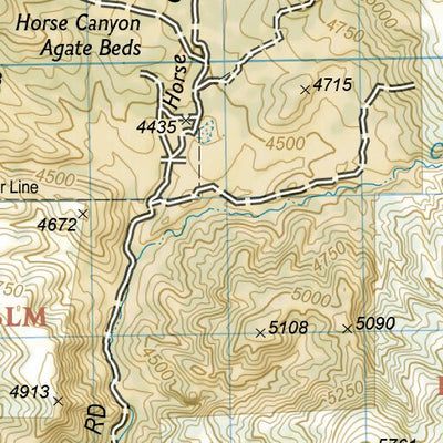 1010 PCT Scodie, Piute, and Tehachapi Mtns (map 06) Preview 2