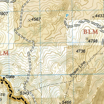 1010 PCT Scodie, Piute, and Tehachapi Mtns (map 05) Preview 2