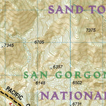 1011 PCT San Gabriel and Sand Dernardino Mtns (map 13) Preview 3