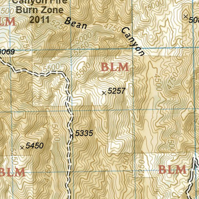 1010 PCT Scodie, Piute, and Tehachapi Mtns (map 08) Preview 3