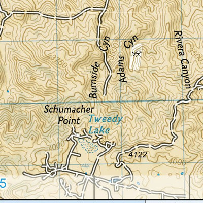 1010 PCT Scodie, Piute, and Tehachapi Mtns (map 10) Preview 3