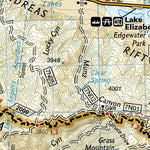 1010 PCT Scodie, Piute, and Tehachapi Mtns (map 12) Preview 2