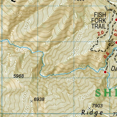 1011 PCT San Gabriel and Sand Dernardino Mtns (map 06) Preview 3