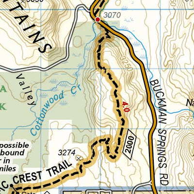 1012 PCT San Jacinto and Laguna Mtns (map 12) Preview 2