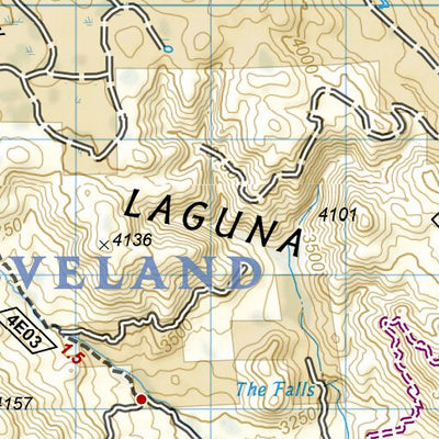 1012 PCT San Jacinto and Laguna Mtns (map 12) Preview 3