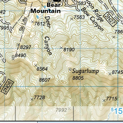 1011 PCT San Gabriel and Sand Dernardino Mtns (map 12) Preview 3