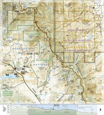 1012 PCT San Jacinto and Laguna Mtns (map 03) Preview 1