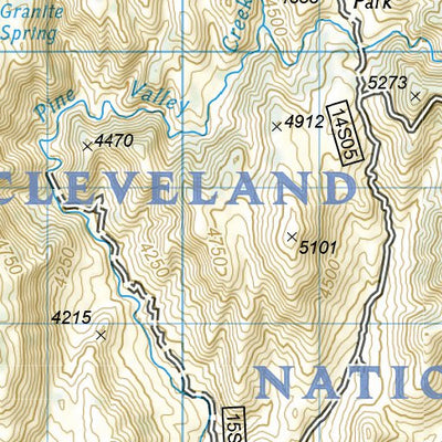 1012 PCT San Jacinto and Laguna Mtns (map 10) Preview 3