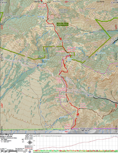 Arizona Trail Association Topo Maps Members Preview 2