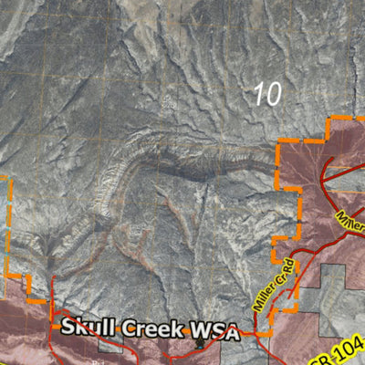 Colorado Unit 10 Turkey, Goose, and Pheasant Concentration Map Preview 2