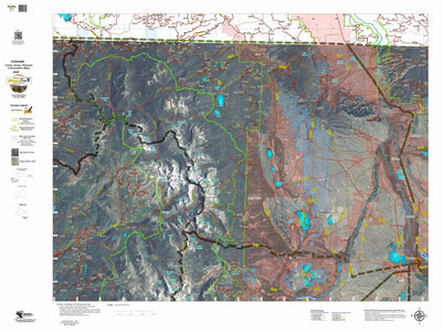 Colorado Unit 161 Turkey, Goose, and Pheasant Concentration Map Preview 1