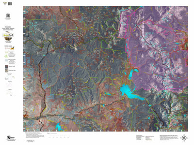 Colorado Unit 18 Turkey, Goose, and Pheasant Concentration Map Preview 1