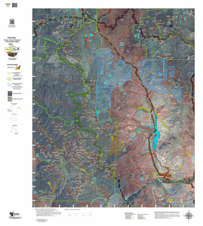 Colorado Unit 27 Turkey, Goose, and Pheasant Concentration Map Preview 1