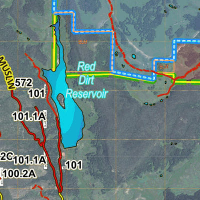 Colorado Unit 27 Turkey, Goose, and Pheasant Concentration Map Preview 2