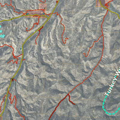 Colorado Unit 21 Turkey, Goose, and Pheasant Concentration Map Preview 3