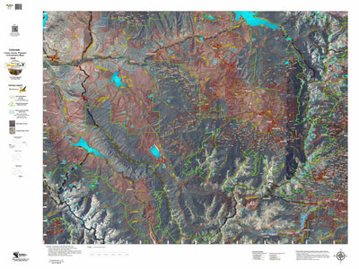 Colorado Unit 28 Turkey, Goose, and Pheasant Concentration Map Preview 1