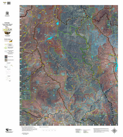 Colorado Unit 15 Turkey, Goose, and Pheasant Concentration Map Preview 1