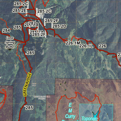 Colorado Unit 15 Turkey, Goose, and Pheasant Concentration Map Preview 2