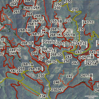 Colorado Unit 15 Turkey, Goose, and Pheasant Concentration Map Preview 3