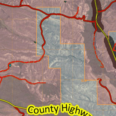 Colorado Unit 181 Turkey, Goose, and Pheasant Concentration Map Preview 2