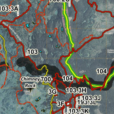 Colorado Unit 181 Turkey, Goose, and Pheasant Concentration Map Preview 3