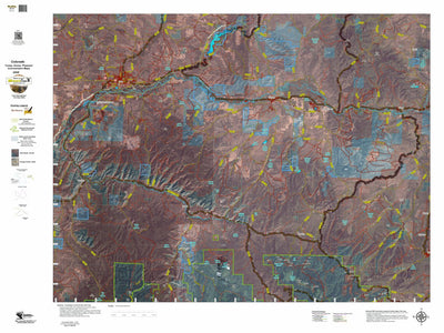 Colorado Unit 13 Turkey, Goose, and Pheasant Concentration Map Preview 1