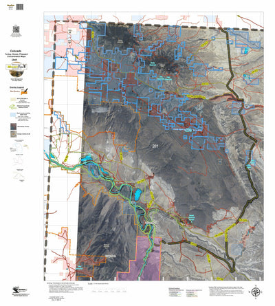 Colorado Unit 201 Turkey, Goose, and Pheasant Concentration Map Preview 1