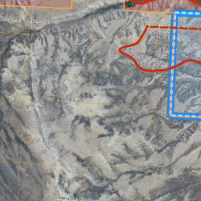 Colorado Unit 201 Turkey, Goose, and Pheasant Concentration Map Preview 3