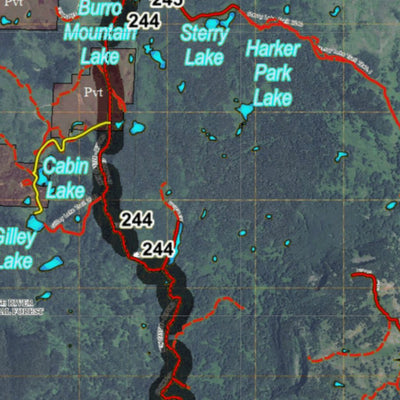Colorado Unit 23 Turkey, Goose, and Pheasant Concentration Map Preview 3