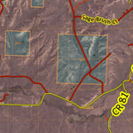 Colorado Unit 301 Turkey, Goose, and Pheasant Concentration Map Preview 2