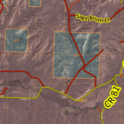 Colorado Unit 301 Turkey, Goose, and Pheasant Concentration Map Preview 2