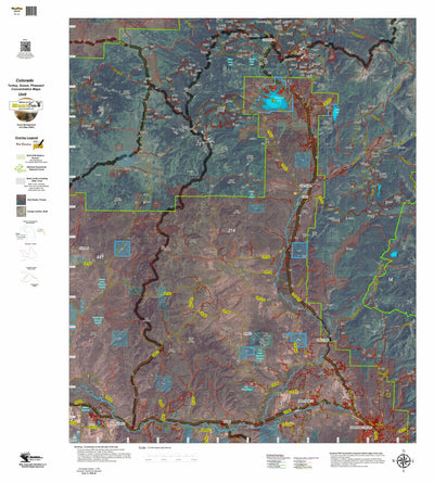 Colorado Unit 214 Turkey, Goose, and Pheasant Concentration Map Preview 1