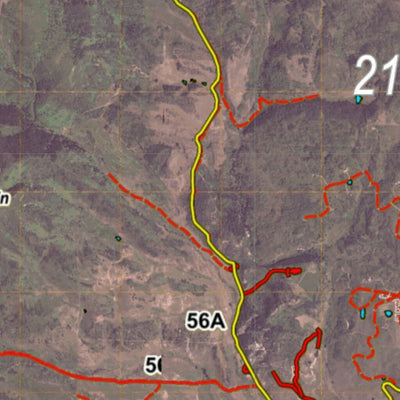 Colorado Unit 214 Turkey, Goose, and Pheasant Concentration Map Preview 2