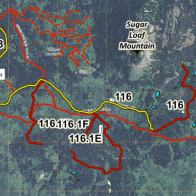 Colorado Unit 214 Turkey, Goose, and Pheasant Concentration Map Preview 3