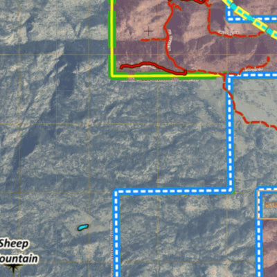 Colorado Unit 191 Turkey, Goose, and Pheasant Concentration Map Preview 2