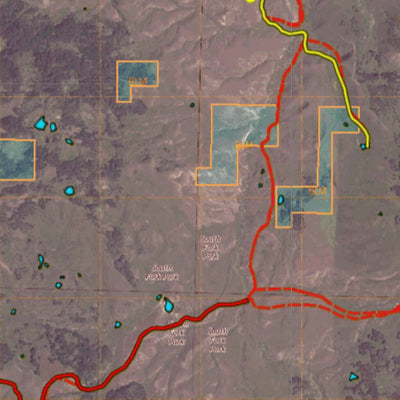 Colorado Unit 5 Turkey, Goose, and Pheasant Concentration Map Preview 2